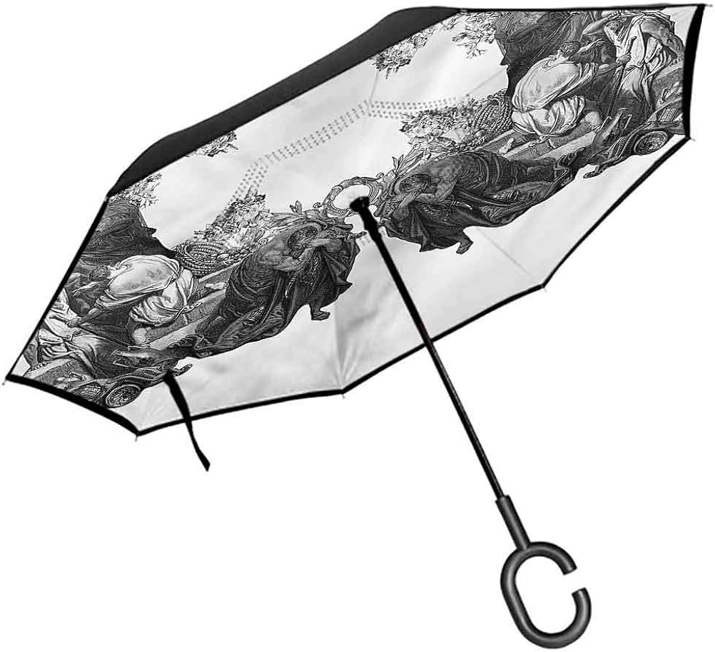 ScottDecor Victorian Umbrellas Antique Floral Arch Double