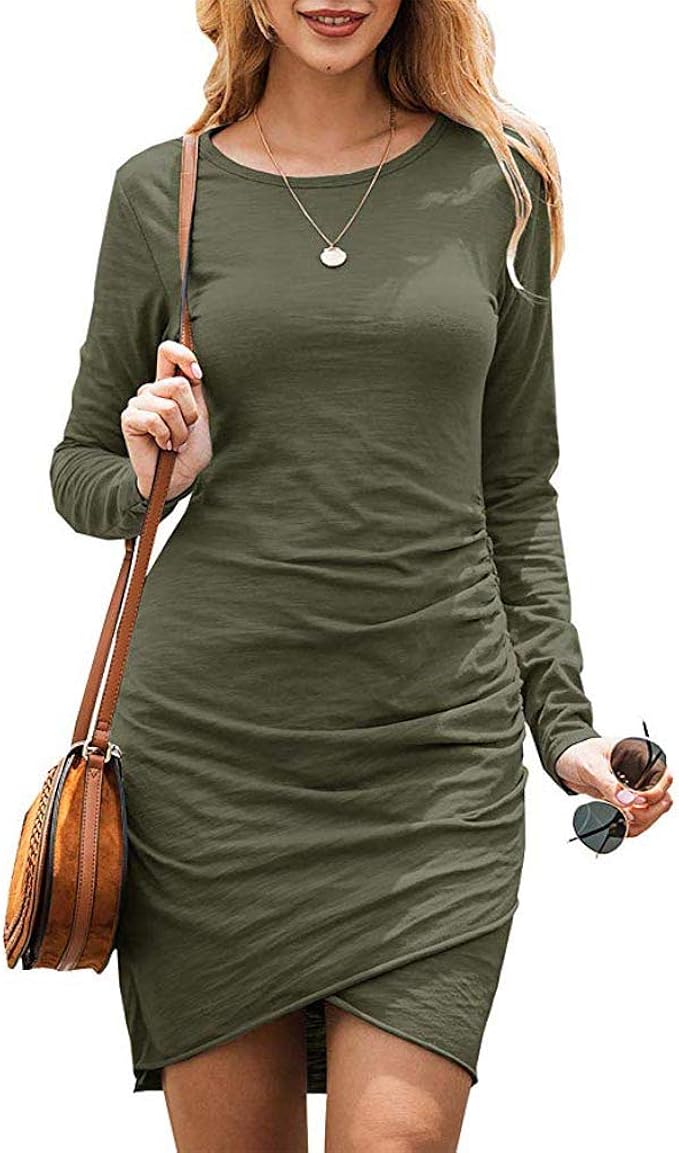 slimming casual dresses