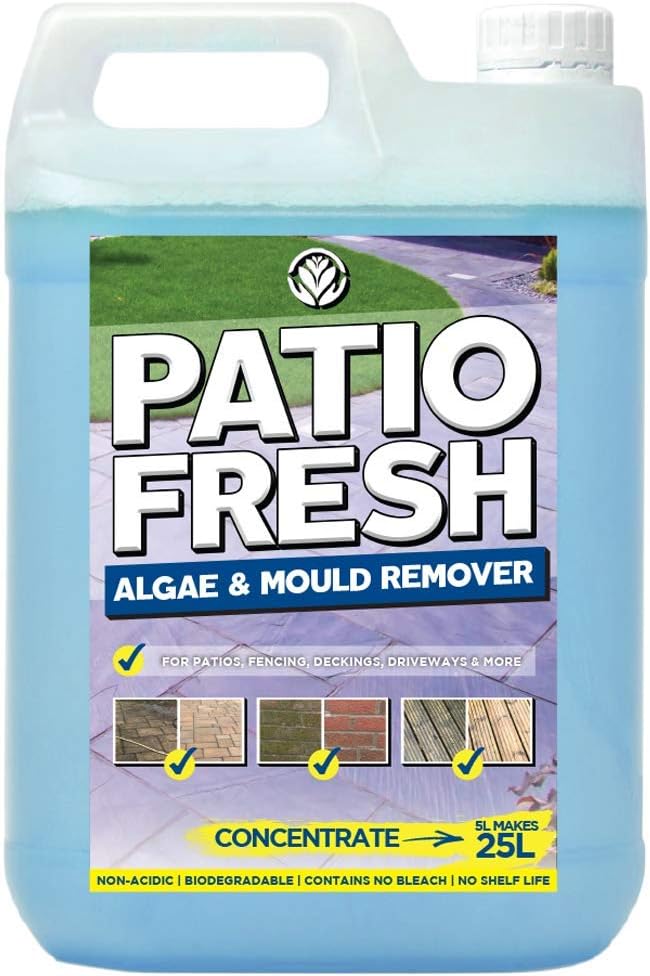 GardenersDream Patio Cleaner 1 x 5L Outdoor Algae & Mould Remover for