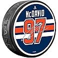 Edmonton Oilers Puck | Connor McDavid with Replica Signature