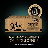 Sheba Fine Flakes in Jelly Poultry Collection 72x85g Cat Food Pouches view 7
