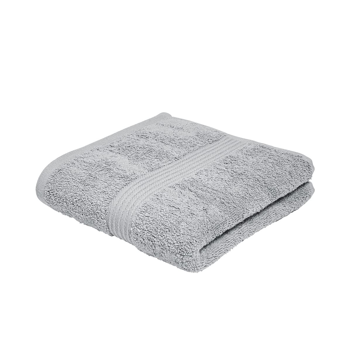 TODAY Essential Cotton Bath Towel 50 x 90 cm Plain Steel