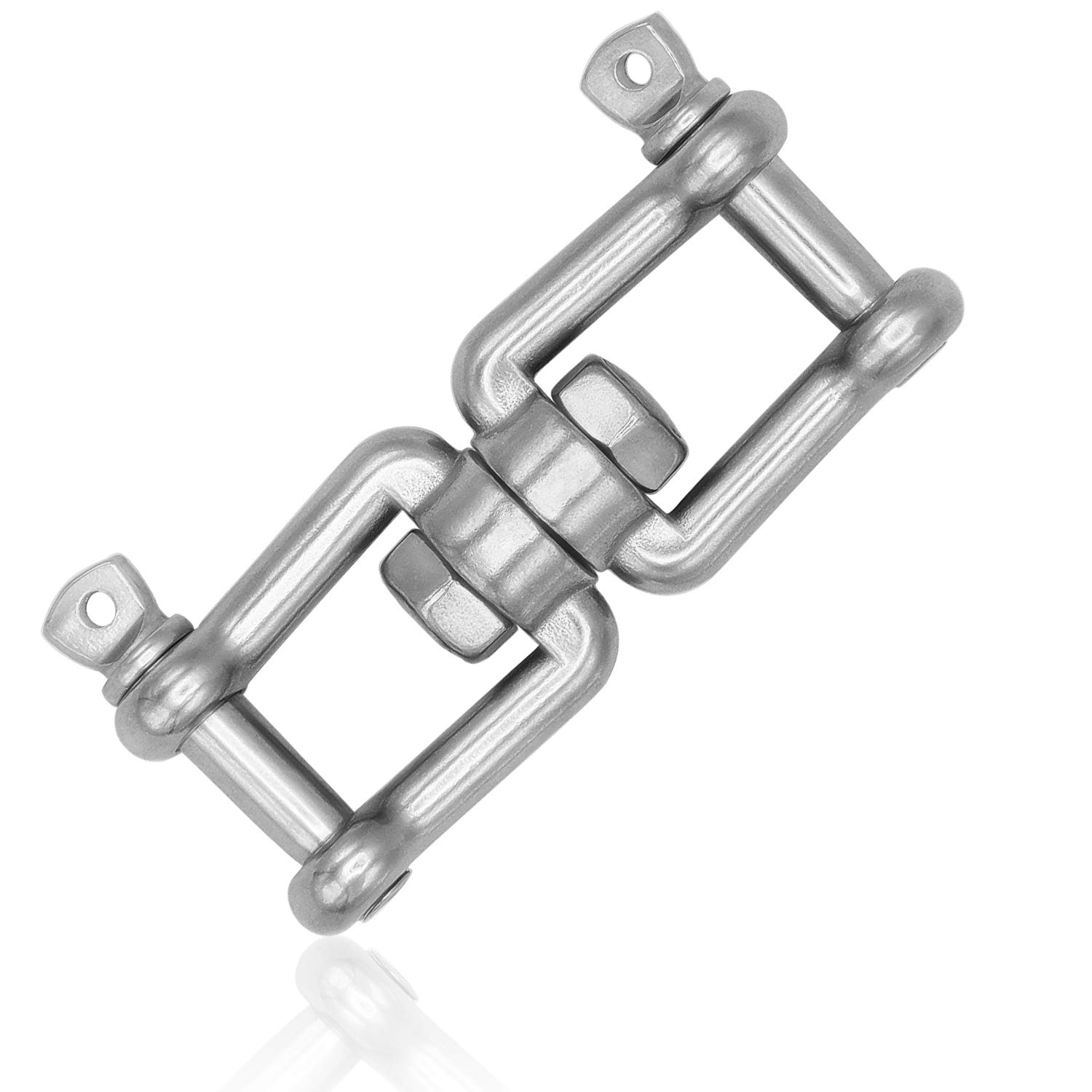 everlar stainless steel swivel, comfortable and safe turning of hammock chair, swing, punching bag and more - high-strength and weatherproof