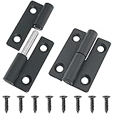 ITROLLE 2PCS 50x36x2mm Black Lift Off Hinge