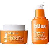 Bliss Vitamin C Brighten Up Moisturizer + Serum Duo - Brightening & Hydrating - All-Day Moisture, Daily Use - Clean - Vegan & Cruelty-Free