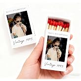 Custom Matchbooks Bulk Personalized Matchbooks with Label Custom Matches for Wedding Birthday Bachelorette Party Favors Custom Photo Matches (Without Matches)