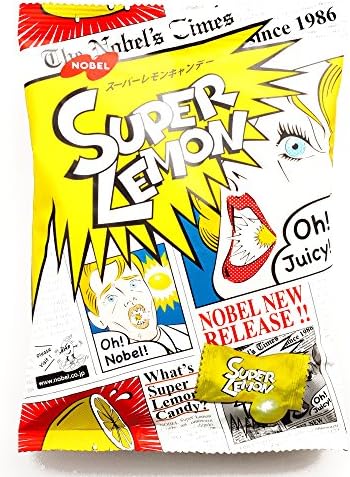 Nobel SuperLemon Candy 3.1 oz each (5 Items Per Order)