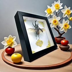 Cased Rhinoceros Beetle, Real Large Insect