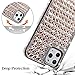 KERZZIL Compatible with iPhone 11 Pro Max Case, Handmade Glitter Shiny Diamond Bling Rhinestone Case for Girls and Women, Protective TPU Cover Cases(Rose Gold)
