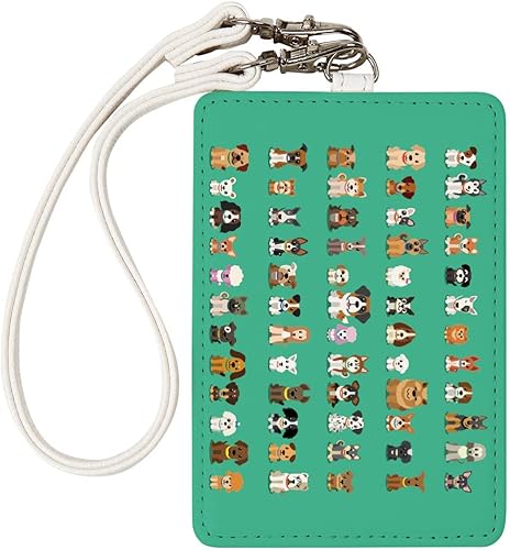 Amazon パスケース ストラップ付き 定期入れ 動物 動物柄 アニマル どうぶつ 小型犬 Icカード入れ 通勤 通学 Ldskfs 1002 バッグ スーツケース