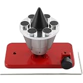 LDMINDA Magnetic Wall Mount Blade Balancer Red Replace # 42-047 339075B Lawn Mower Blade Balancer - Magnetic Wall Mount (Red Color)