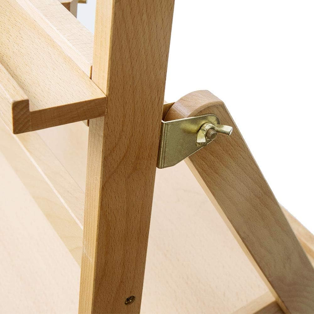 Mont Marte Signature Box Floor Easel, Beech Wood (Holds Canvases up to 35in in Height), Floor Box Easels, 43.99 cm x 43.51 cm x 192 cm - Image 5