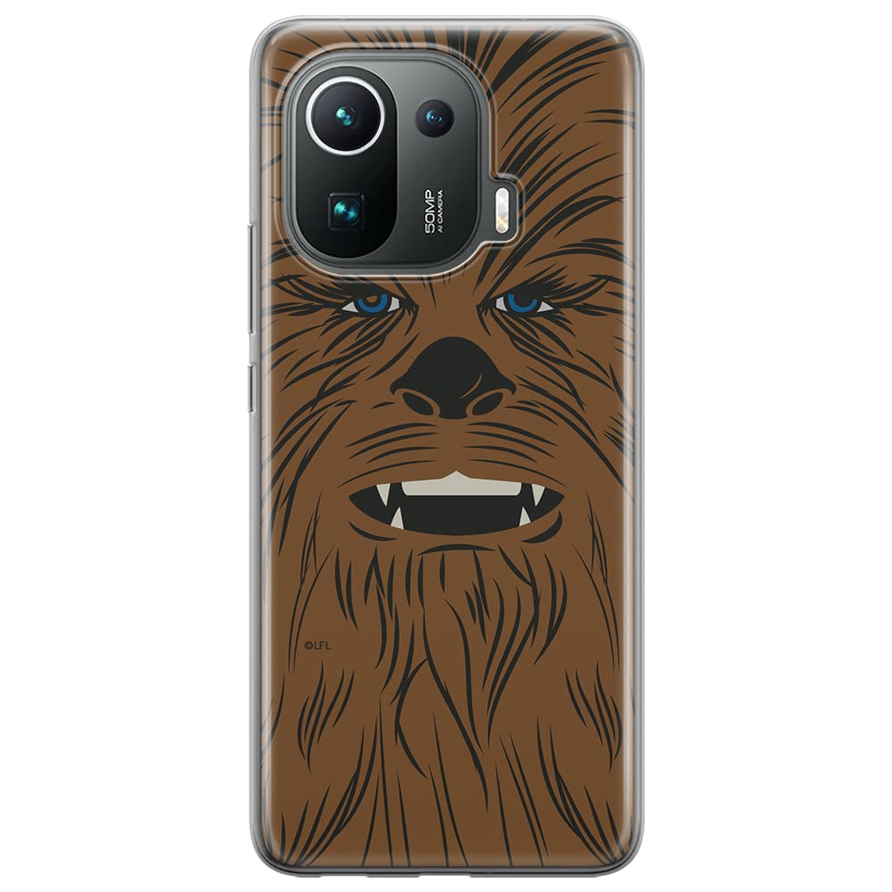 ERT GROUP mobile phone case for Xiaomi MI 11 PRO original and officially Licensed Star Wars pattern Chewbacca 005 optimally adapted to the shape of the mobile phone, case made of TPU