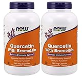 Now Foods Quercetin with Bromelain, 240 Vegetable