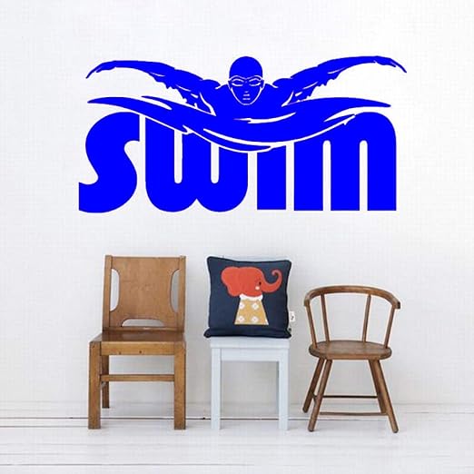 xingbuxin Wall Decal Swimmer Sports Sports Wall Sticker Vinilo ...