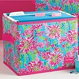 Lilly Pulitzer Trippin and Sippin Medium Organizational Bin