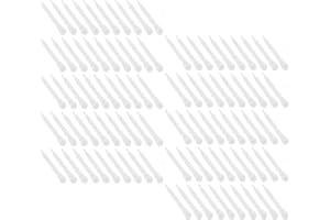 100 PCS Lexziuo Disposable Plastic Pipettes -1.5ml Liquid Transfer Pipettes for Essential Oils, DIY Crafts, Science Experimen