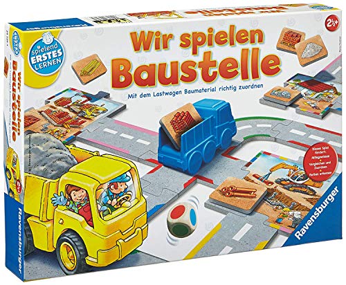 Ravensburger 24726 Wir spielen Baustelle - Bau-und Zuordnungsspiel für die Kleinen - Spiel für Kinder ab 2 Jahren…