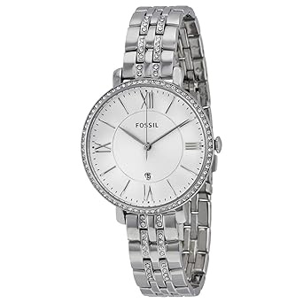 Fastrack Analog Silver Dial Women's Watch -NK6046SL03