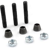 LVOUP OE Style Dana 44 Stud and Conical Washer Steering Arm Install Kit