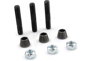 LVOUP OE Style Dana 44 Stud and Conical Washer Steering Arm Install Kit