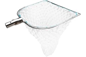 Cenroelon Flat Stainless Steel Net Nylon Net Anti-Hanging Net Small Mesh Size Replace Hanging Net Floor Net 30cm-40cm Apertur