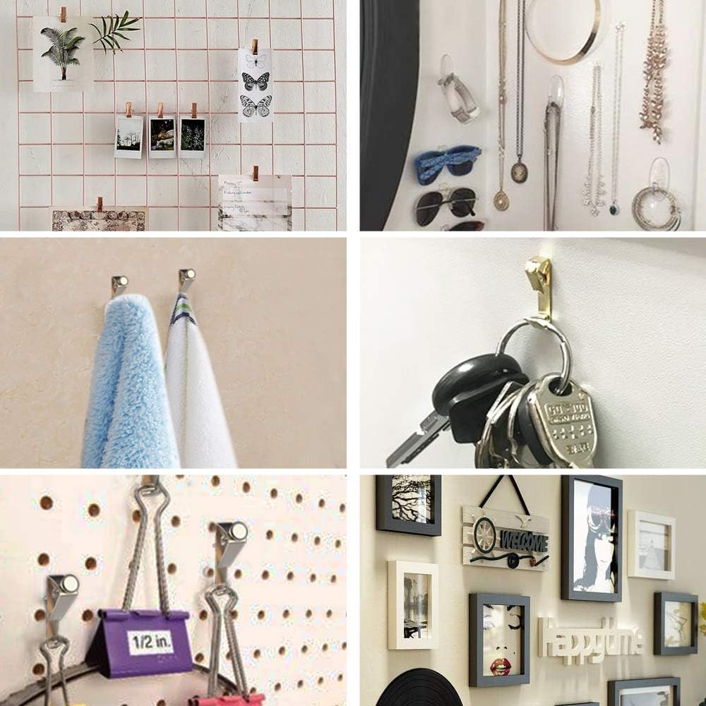 172pc Hanging Set - Quality Hooks, Wire and Nails Kit, Iron & Copper Nails, Copper Rings & Stamped Hook, Picture Hanging Wire - Image 5