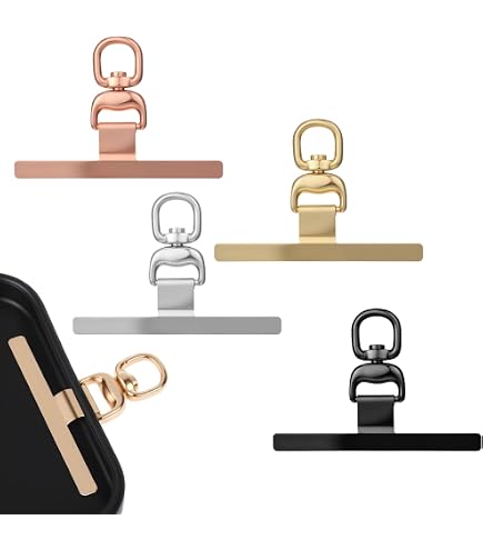 Cell Phone Lanyard ZXZone Metal Phone Tether Tab, Double Buckle, Anti ...