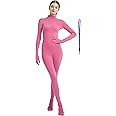 Full Bodysuit With Zipper Helper Womens Costume Without Hood Spandex Zentai Unitard Body Suit