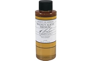 M. GRAHAM & CO. M. Graham 4-Ounce Walnut/Alkyd Medium