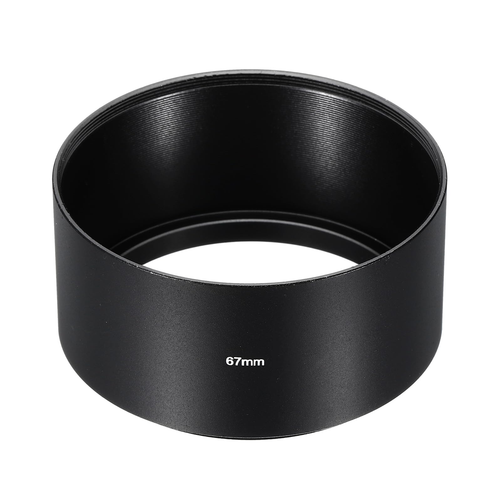 PATIKIL 67mm Lens Hood, Long Focus Frosted Surface Anti-reflective Inside Hood for Camera Lens, Black for Nikon, for Fujifilm, for Pentax, for Leica