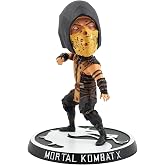 Mezco Toyz Mortal Kombat X Bloody Exclusive Scorpion 6 Inch Bobble Head Figure