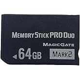 Original MS 64GB Memory Stick Pro Duo (MARK2) for PSP 1000 2000 3000 /Camera Memory Cards