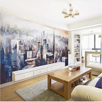 Amazon Com Xixisa Modern Wall Paper Stickers Oil Painting