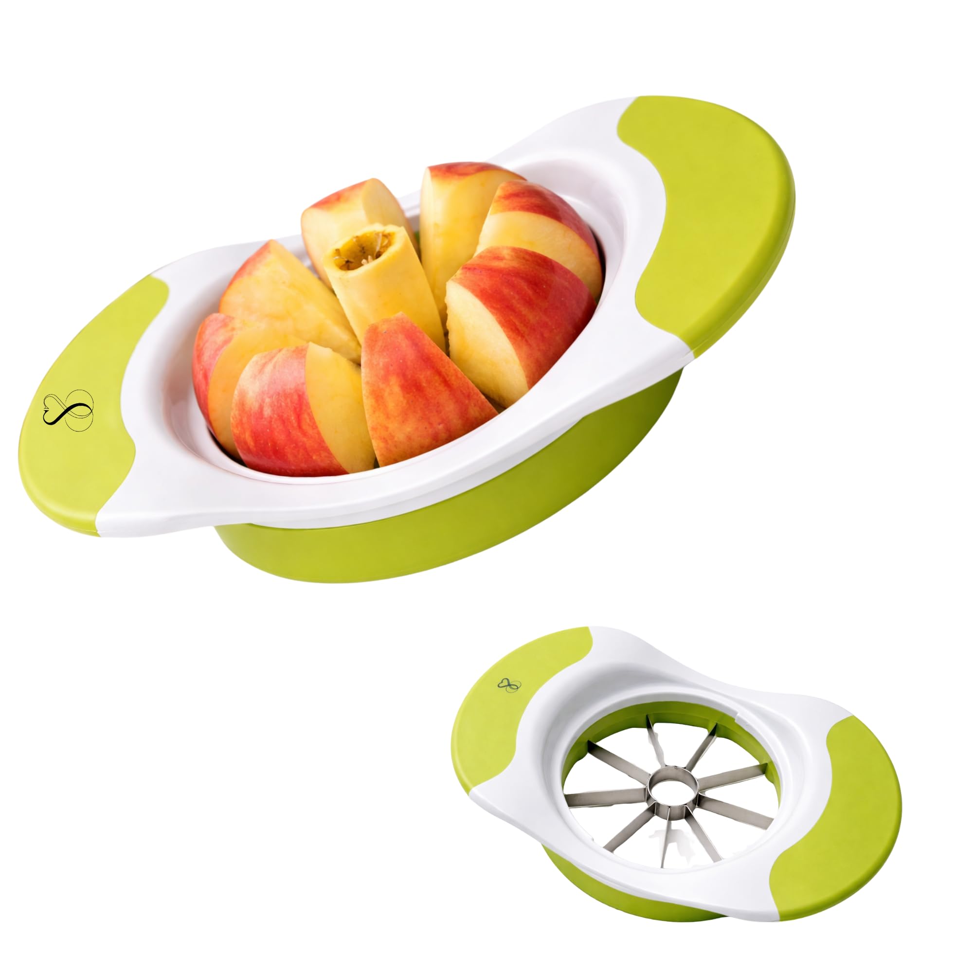 Stone&Stone Cut Apple with Steel Blades Made by Stone & Stone Tagliamela