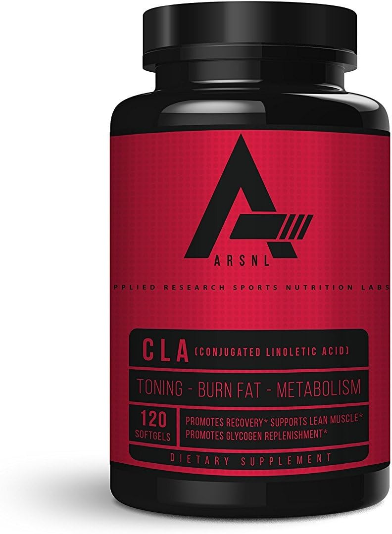 ARSNL CLA: Top Weight Loss & Fat Burner CLA Supplement * Conjugated Linoleic Acid * Excercise Enahmcement * 120 3000mg Softgels