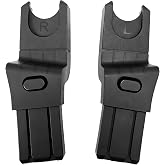 Car Seat Adaptor for Gromast Snap Ride Stroller ONLY &ndash; Compatible with Maxi-Cosi, Cybex &amp; Evenflo LiteMax 30 Car Seats