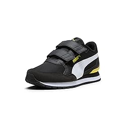 PUMA girls St Runner 2 Hook and Loop Sneaker, Puma