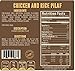 Freeze Dried Meals for Lunch and Dinner (5 Servings of Chicken and Rice Pilaf) - Long Term Emergency Food Supply by Valley Food Storage