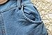 Kidscool Baby Cotton Denim Cute 3D Rabbit Decoration Soft Overalls
