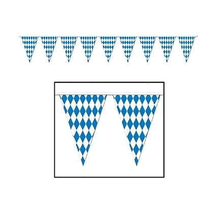Amazon Com Bargain World Oktoberfest Pennant Banner 30 Ft With