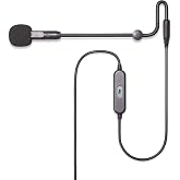 Antlion Audio ModMic USB Attachable Noise-Cancelling Microphone with Mute Switch Compatible with Mac, Windows PC, PlayStation 4, and More