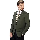 P&L Men's Classic Fit Blazer Stretch Sport Coat Suit Jacket for Business, Wedding & Formal, Regular & Big & Tall