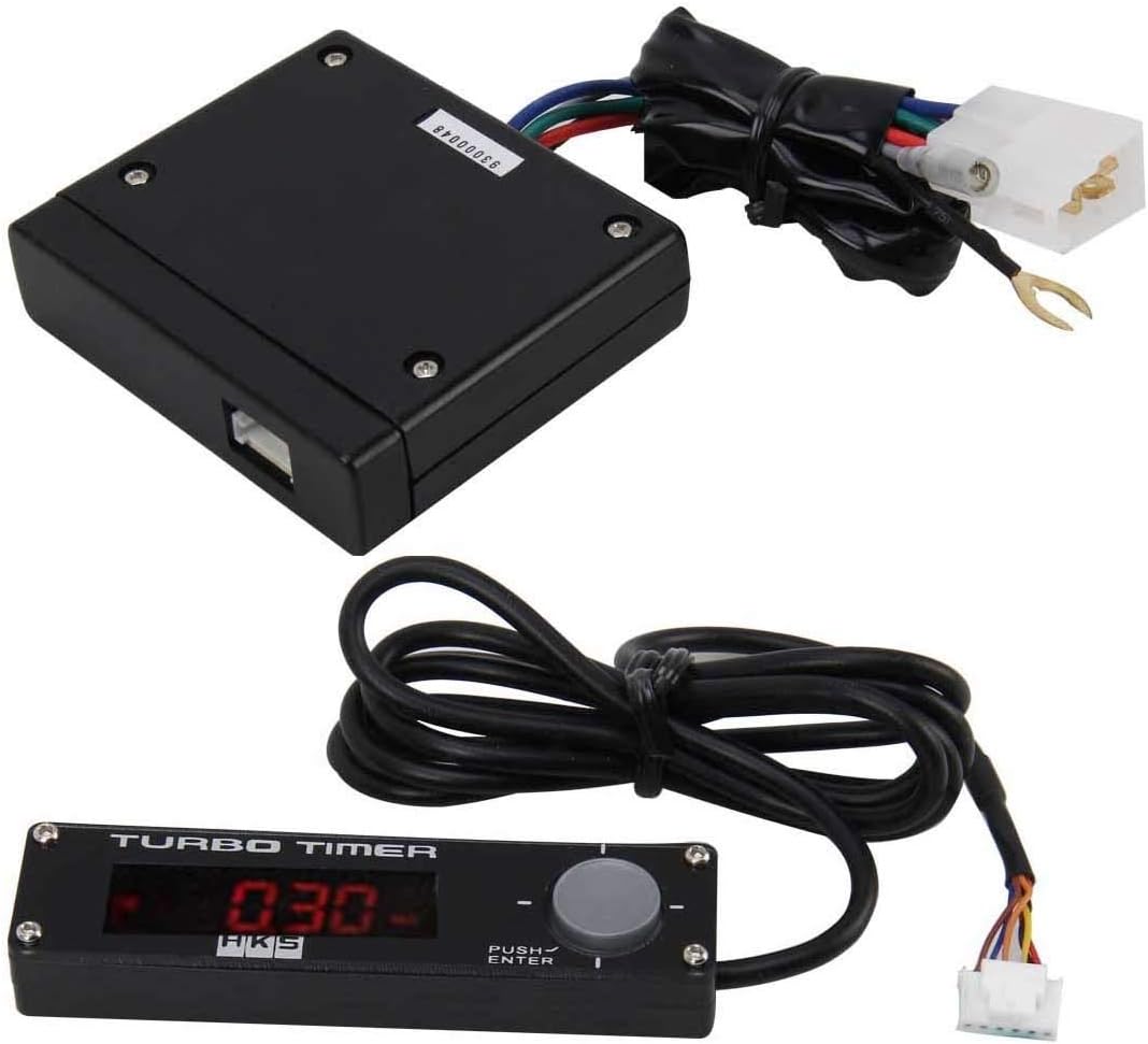 Car Engine Fittings HKS Type-0 LED Digital Display Auto Car Turbo Timer Relay Controller Universal Kit, for Car Replacement Part Accessories