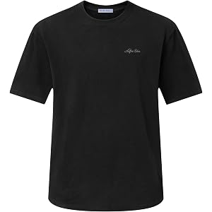 Aelfric Eden Mens T Shirts Casual Heavyweight Cotton Classic Tees Short Sleeve Tops