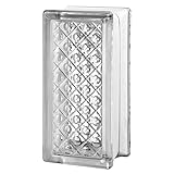 4X8X3 Diamond Glass Block