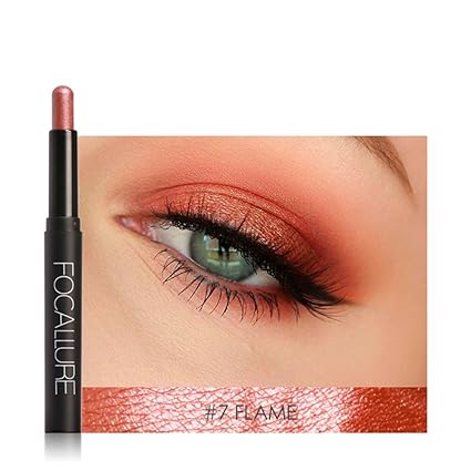 Damen Beauty Beauty Pro Highlighter Lidschattenstift Kosmetik Glitter Lidschattenstift Frauen Make up FOCALLURE Lidschattenst