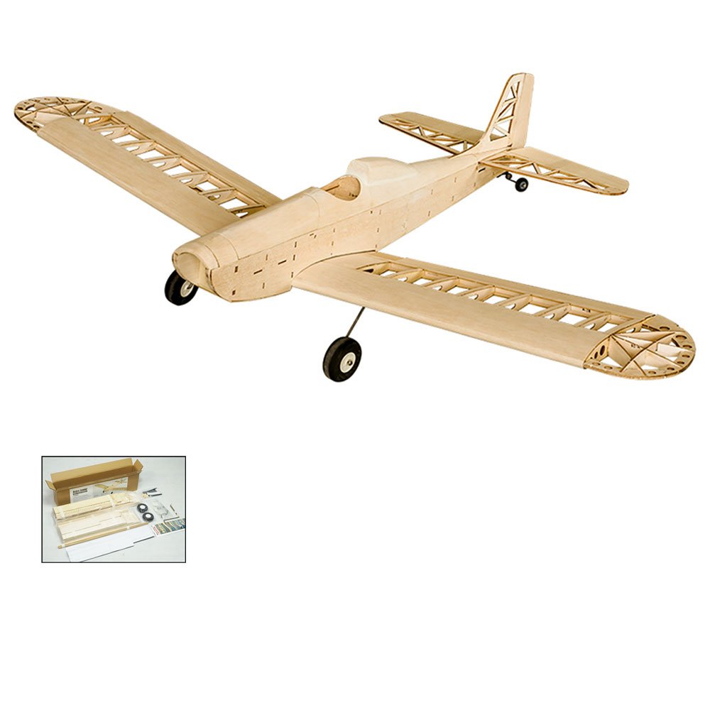 DW Hobby Astro Junior Airplane Model, 1.4M Laser Cut Balsa Wood Flying