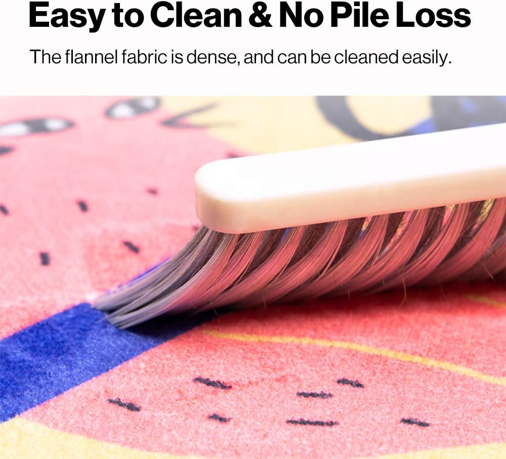 pidan Pet Mats for Floor Cats Dogs Non-Slip Cat Pads for Indoor Cats Mats for Sleeping Round 21in (NO Cats) : Pet Supplies