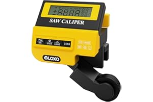 VLOXO Caliber Measuring Tool for Miter Saws Digital Caliper Measurement Eliminates Need to Mark Materials Adjustable English 